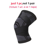 Fitness Knee Pads Men Pressurized Elastic Kneepad