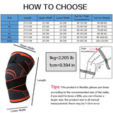 Fitness Knee Pads Men Pressurized Elastic Kneepad