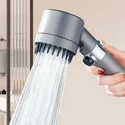 Portable 3 Modes High Pressure Shower Head