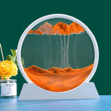 Round Glass Deep Sea Sandscape Hourglass