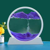 Round Glass Deep Sea Sandscape Hourglass