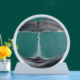 Round Glass Deep Sea Sandscape Hourglass