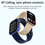 Voice Calling Smartwatch Men Health Monitoring Assistant