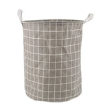 Foldable Cotton Linen Dirty Laundry Basket