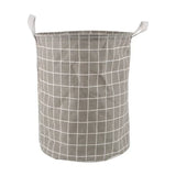 Foldable Cotton Linen Dirty Laundry Basket