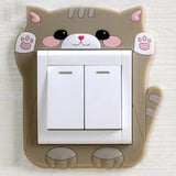 3D Wall Switch Panel Children Stickers