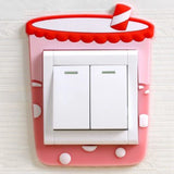 3D Wall Switch Panel Children Stickers