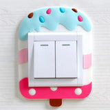 3D Wall Switch Panel Children Stickers