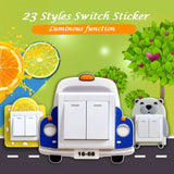 3D Wall Switch Panel Children Stickers