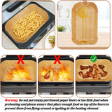 Disposable Air Fryer Paper Non-Stick Pad