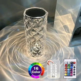 LED Crystal Table Lamp  Light Projector