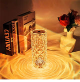 LED Crystal Table Lamp  Light Projector