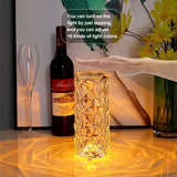 LED Crystal Table Lamp  Light Projector