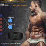 Muscle Stimulation Electric ABS Stimulator Trainer Belt