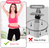 Hoop Waist Trainer Exercise At Home