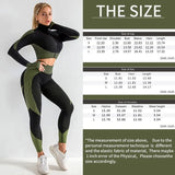 Seamless Workout Outfits Sets Yoga Sportswear